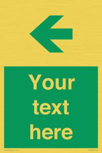 Custom Safe condition: Green Left arrow